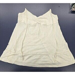 Divided H&M Women's SZ  6 White Halter Top (A31)